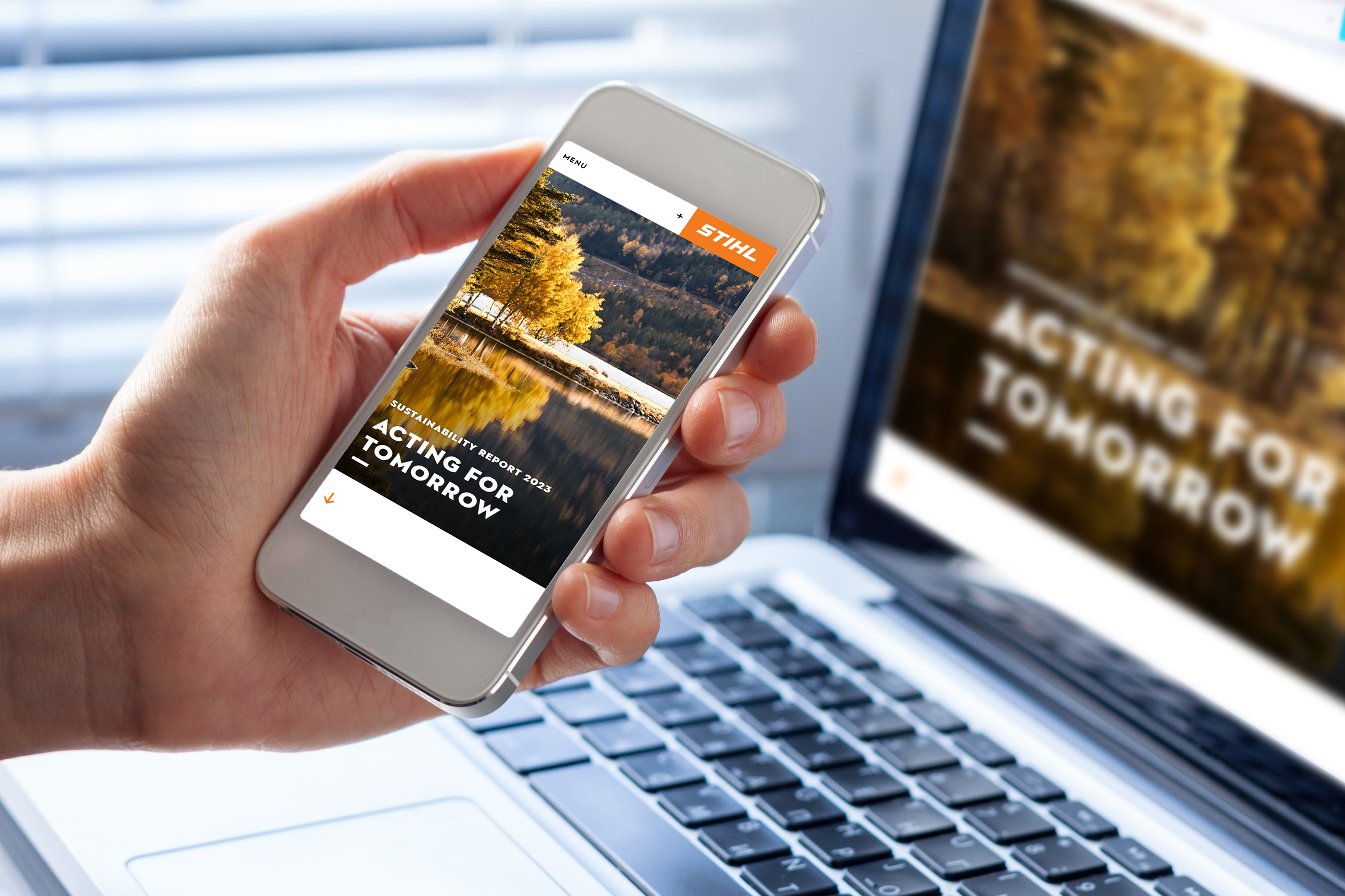 STIHLin kestävän kehityksen raportti vuodelta 2023 on laadittu Global Reporting Initiativen (GRI) kestävän kehityksen raportointistandardien mukaisesti ja se on saatavilla verkossa.